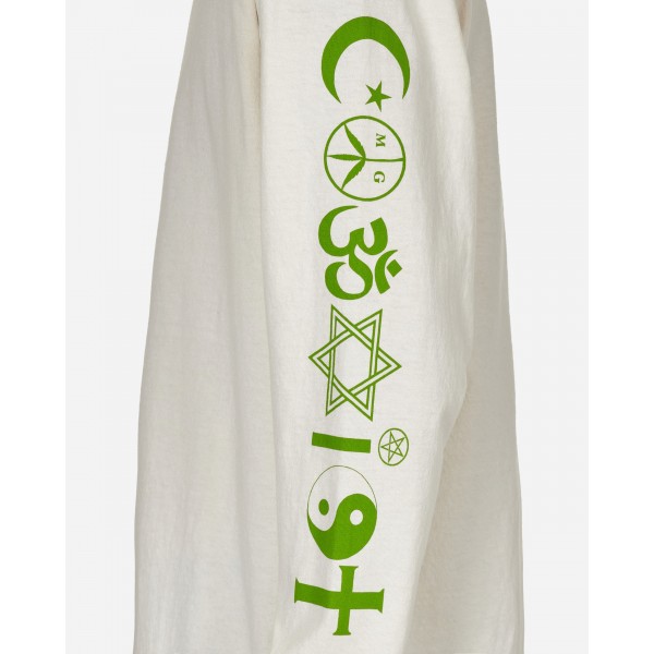 Mister Green Coexist V2 Maglietta a maniche lunghe bianca
