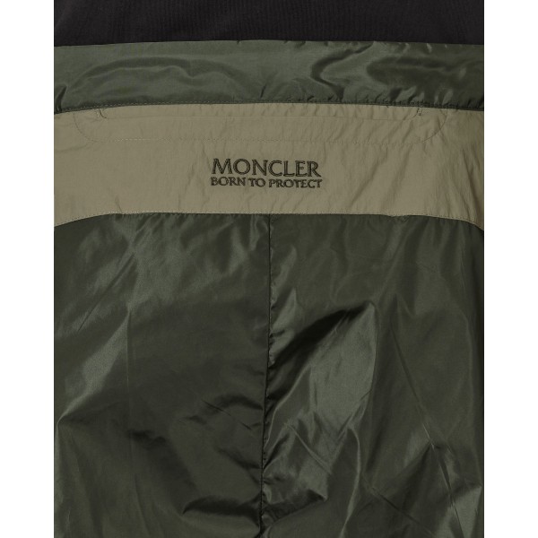 Moncler nato per proteggere pantaloncini di nylon verde