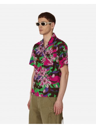 Moncler Camicia in cotone stampato Multicolore