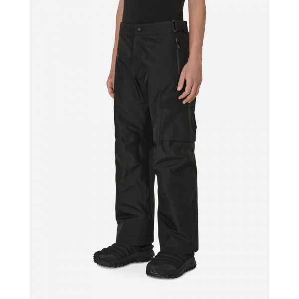 Moncler Grenoble Pantaloni da sci in nylon nero