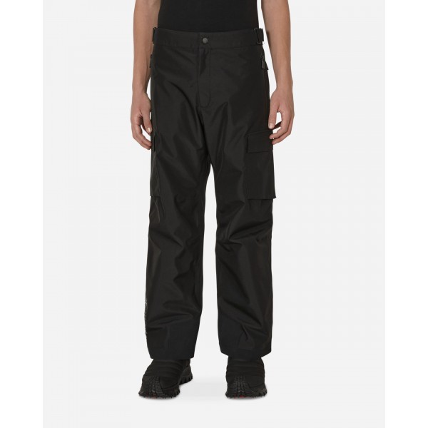 Moncler Grenoble Pantaloni da sci in nylon nero