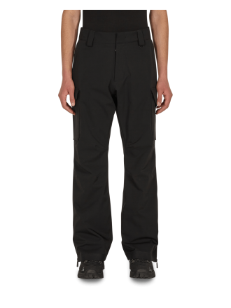 Moncler Grenoble Pantaloni in nylon stretch nero