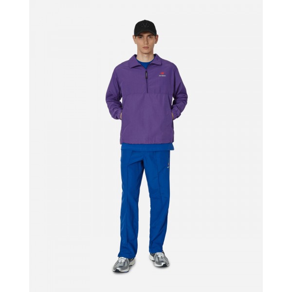New Balance MADE in USA Quarter Zip Jacket Prism Purple