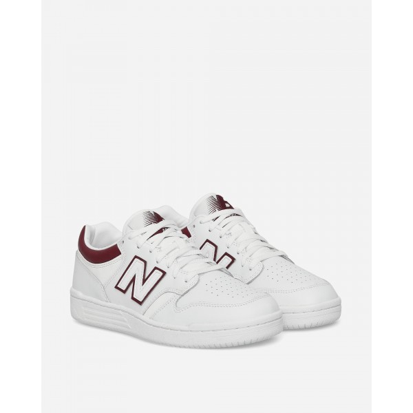 New Balance 480 Sneakers Bianco / Borgogna