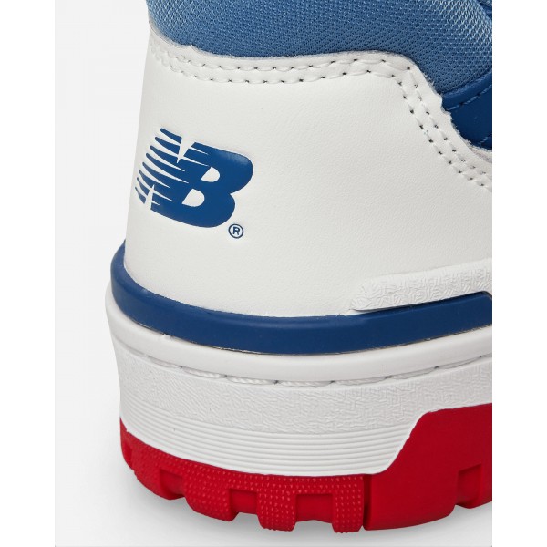 New Balance 550 Sneakers Bianco / Rosso Vero / Blu Atlantico
