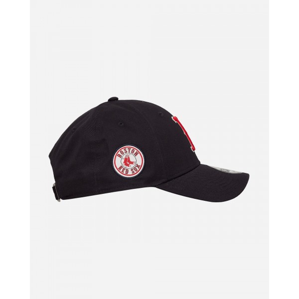 Cappellino New Era Boston Red Sox League Essential Patch 9FORTY Navy