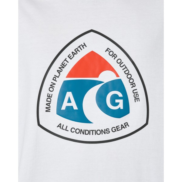 Maglietta a maniche lunghe Nike ACG Outdoor Sign Bianco