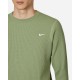 Maglietta a maniche lunghe Nike Heavyweight Waffle Verde