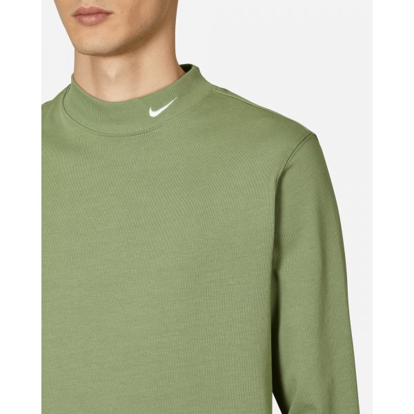 Maglietta Nike a collo lungo verde