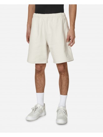 Pantaloncini in pile Nike Solo Swoosh Bianco