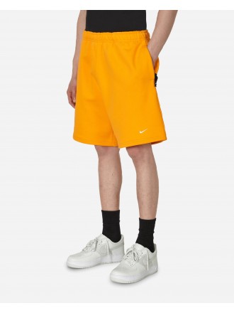Pantaloncini in pile Nike Solo Swoosh Arancione vivo