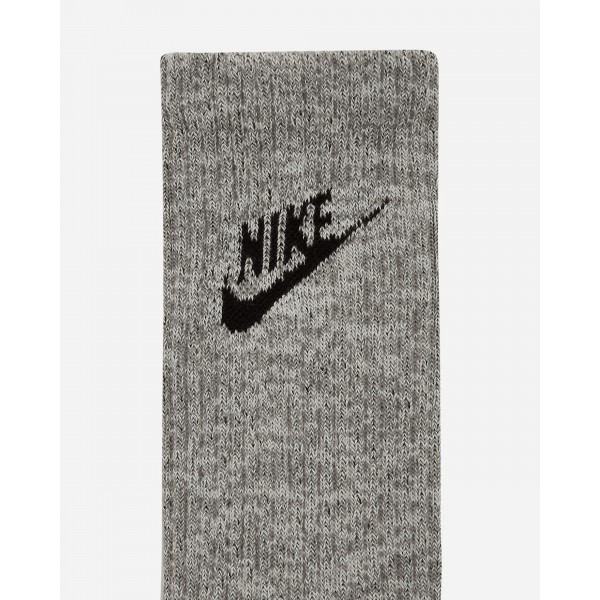 Nike Everyday Plus Cushioned Crew Socks Grigio particella
