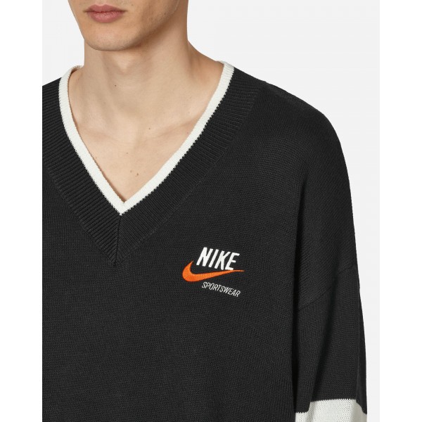 Nike Trend Maglione con scollo a V Nero