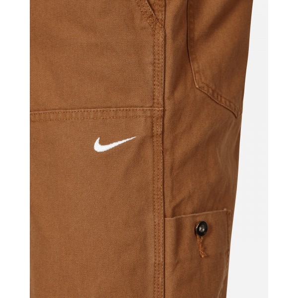 Pantaloni Nike a doppio pannello marrone