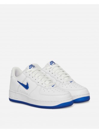 Nike Air Force 1 Low Retro Sneakers Bianco / Hyper Royal