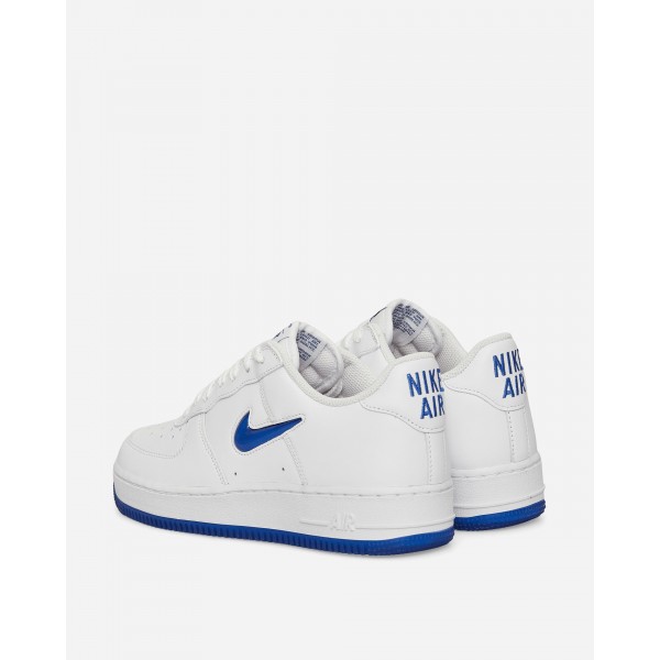 Nike Air Force 1 Low Retro Sneakers Bianco / Hyper Royal