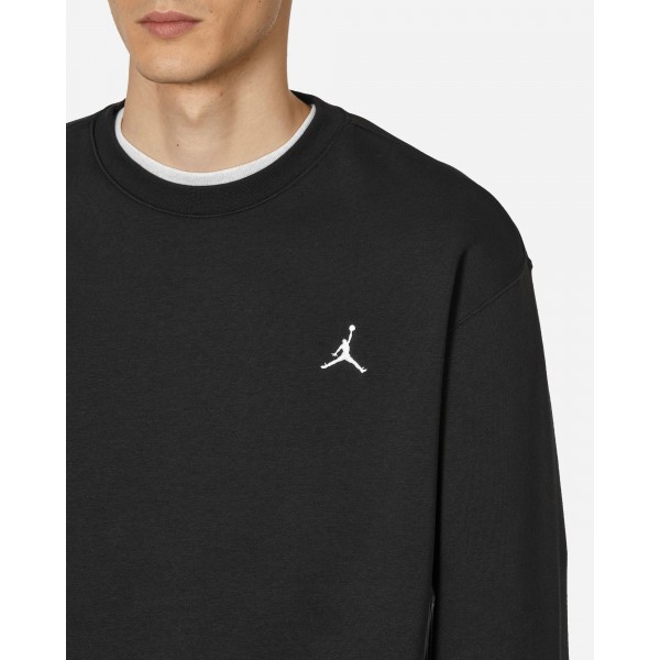 Felpa Nike Jordan Essentials Fleece Crewneck Nero