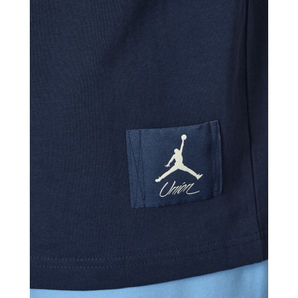 Maglietta Nike Jordan UNION a maniche lunghe Blu