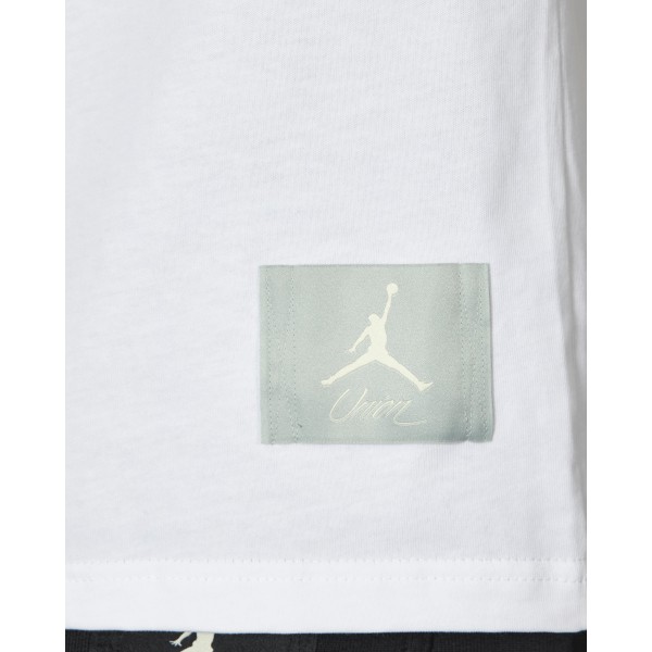 Maglietta Nike Jordan UNION a maniche lunghe Bianco