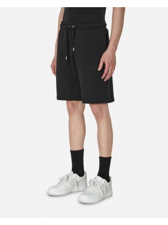 Pantaloncini in pile Nike Jordan Wordmark Nero