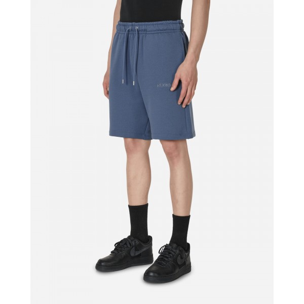Pantaloncini in pile Nike Jordan Wordmark Diffused Blue