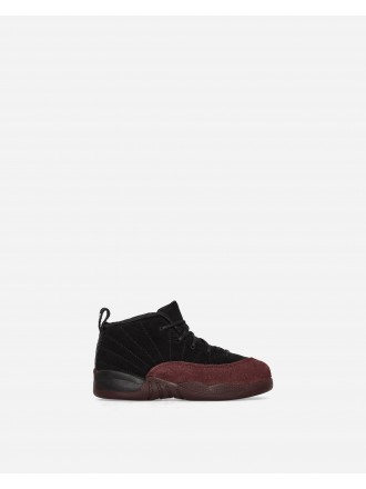 Nike Jordan A Ma Maniére Air Jordan 12 Retro (TD) Sneakers Nero / Borgogna Crush