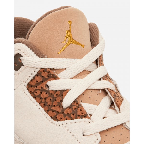 Scarpe da ginnastica Nike Jordan Air Jordan 3 Retro (TD) Marrone chiaro / Oro metallizzato / Tan inglese chiaro / Palomino