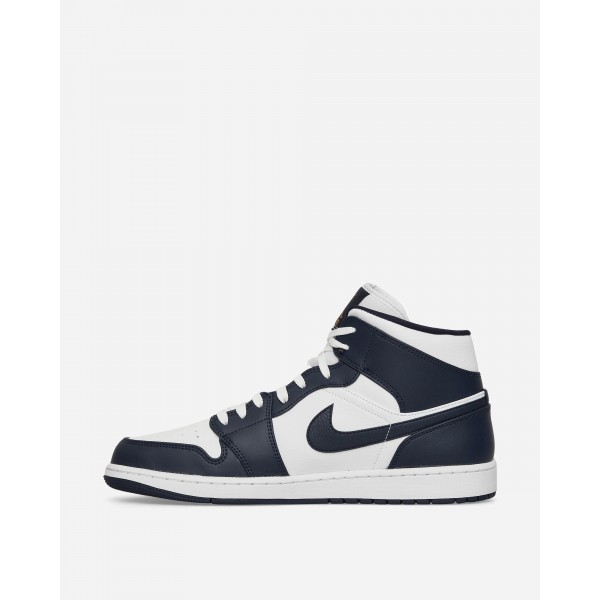 Nike Jordan Air Jordan 1 Mid Sneakers Bianco / Ossidiana