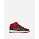 Scarpe da ginnastica Nike Jordan Air Jordan 1 Mid (GS) Nero / Rosso Fuoco