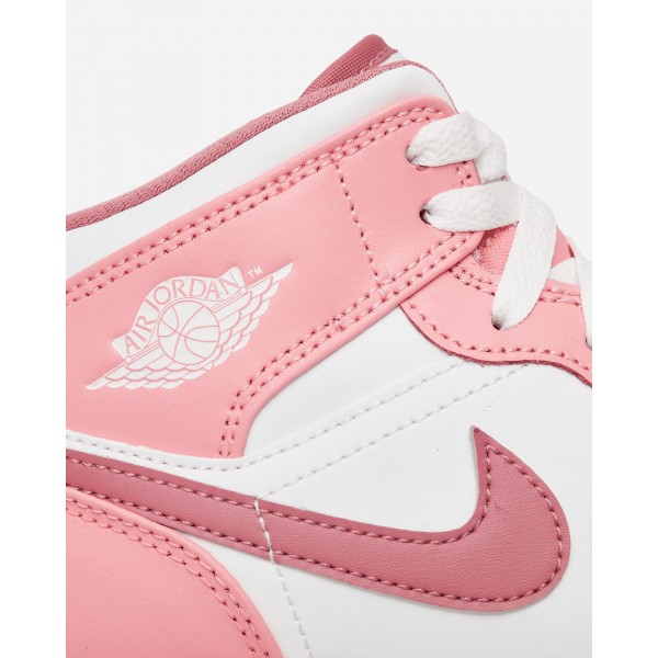 Nike Jordan Air Jordan 1 Mid (GS) Scarpe da ginnastica Coral Chalk / Desert Berry