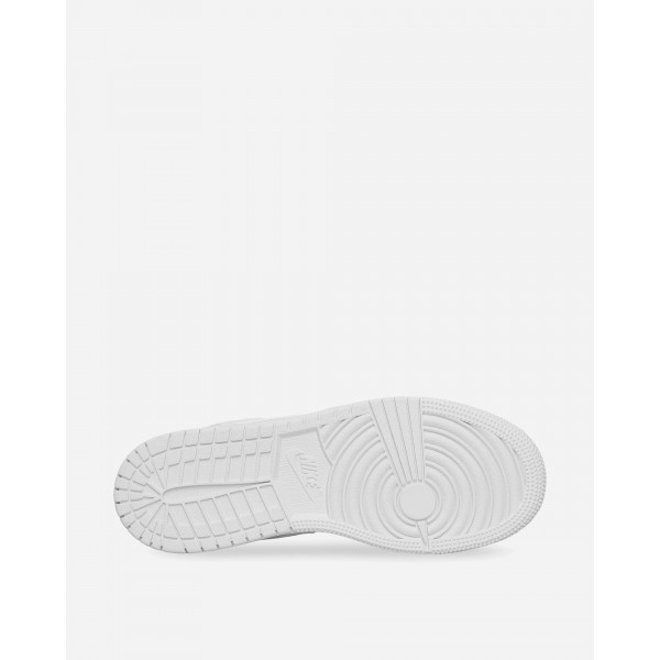 Scarpe da ginnastica Nike Jordan Air Jordan 1 Mid (GS) Triplo Bianco