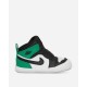 Scarpe da ginnastica Nike Jordan Air Jordan 1 Crib Bootie Nero / Lucky Green