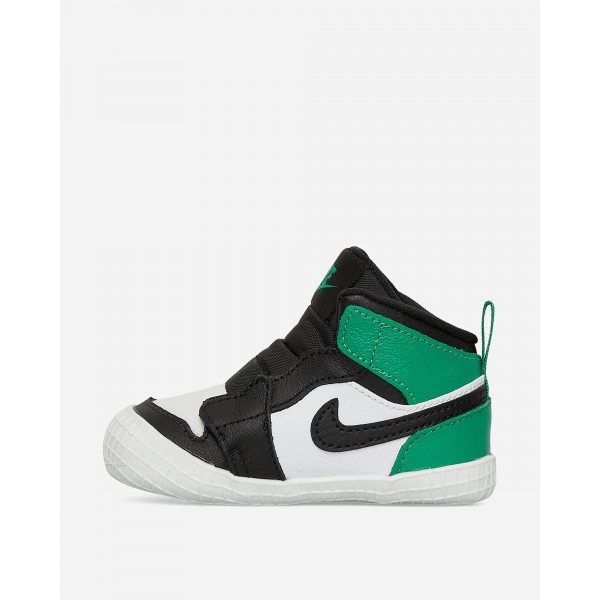 Scarpe da ginnastica Nike Jordan Air Jordan 1 Crib Bootie Nero / Lucky Green