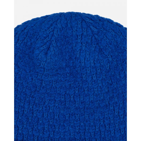 Noah Bubble Knit Wool Beanie Blu