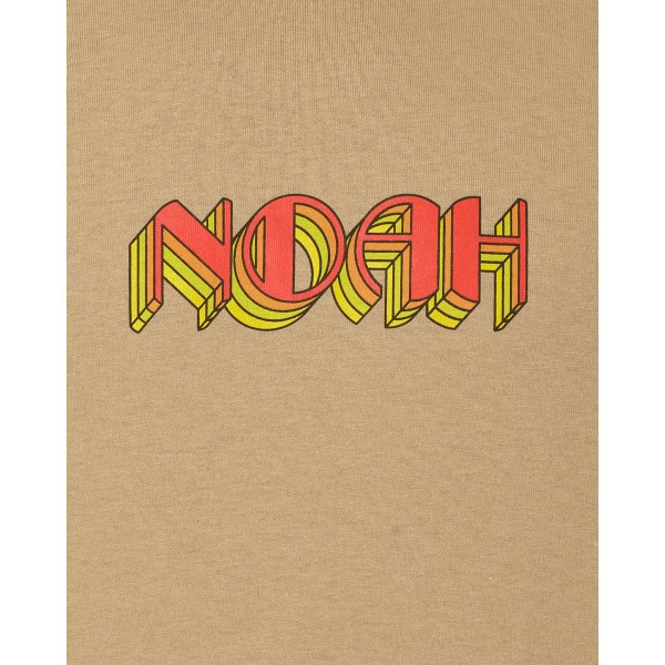 Maglietta Noah Stack Logo Sabbia