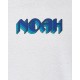 Maglietta Noah Stack Logo Bianco