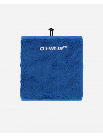 Off-White Bounce Pile Neckwear Blu