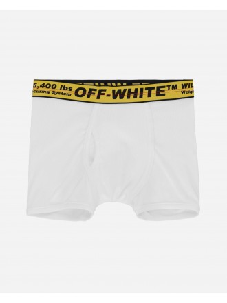 Off-White Confezione da 3 Boxer classici industriali Bianco