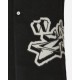 Off-White Graffiti Cappotto Skate in lana nero