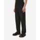 Pantaloni slim con zip in lana ricamata Off-White Nero