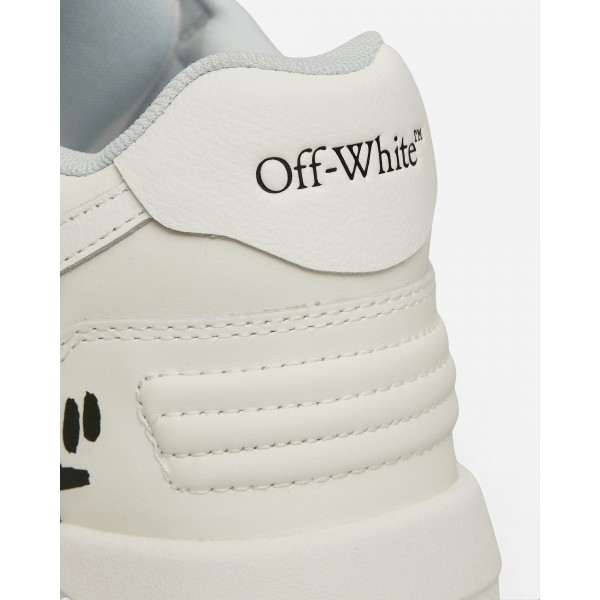 Off-White Out Of Office Sneakers ''For Walking'' Bianco / Nero