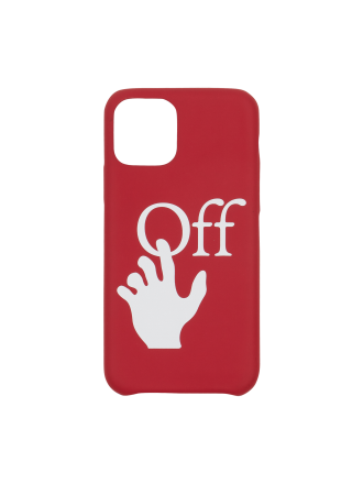 Off-White Hand Off Custodia per iPhone 11 Pro Rosso