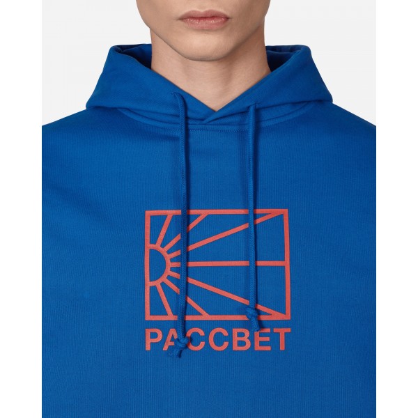 Paccbet Felpa con cappuccio Big Logo Blu