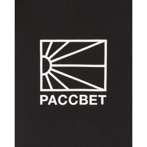 Maglietta Paccbet Big Logo Maniche Lunghe Nero