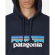 Patagonia P-6 Logo Uprisal Felpa con cappuccio New Navy