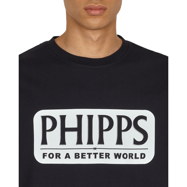 Phipps Logo Graphic Maglietta a maniche lunghe Blu