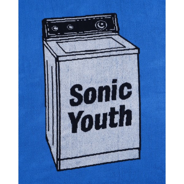 Pleasures Sonic Youth Asciugamano da lavatrice blu
