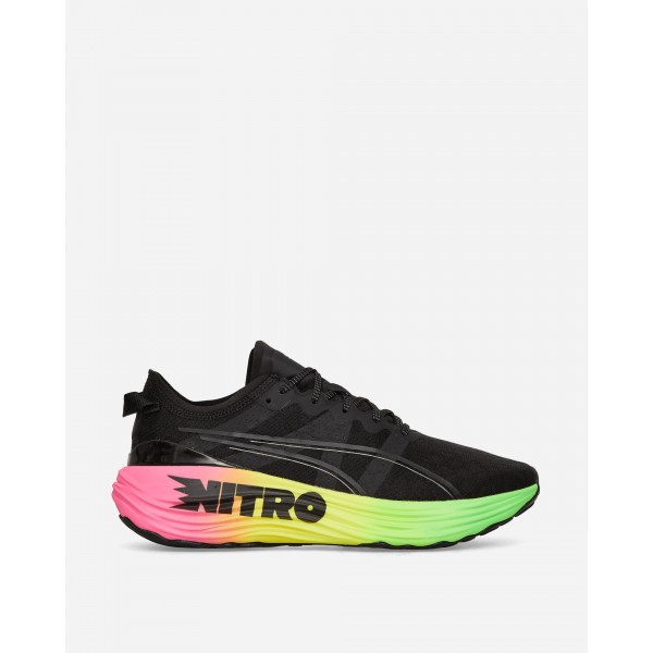 Puma ForeverRUN NITRO Futrograde Sneakers Nero / Verde