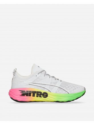 Puma ForeverRUN NITRO Futrograde Sneakers Bianco / Verde