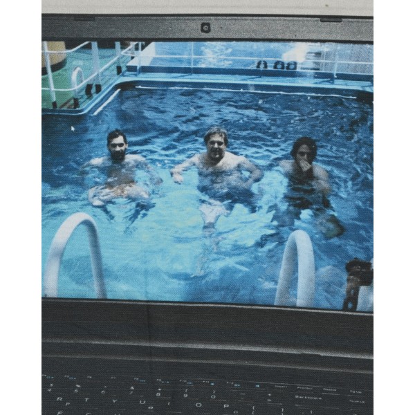 Serapis Pool Custodia per cuscino per laptop multicolore